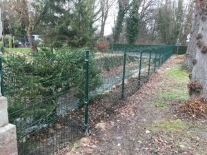 Bekaert draadafsluiting tuin